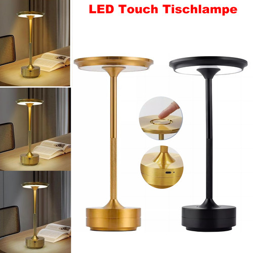 Dimmbar led tischlampe touch - dimmbar,