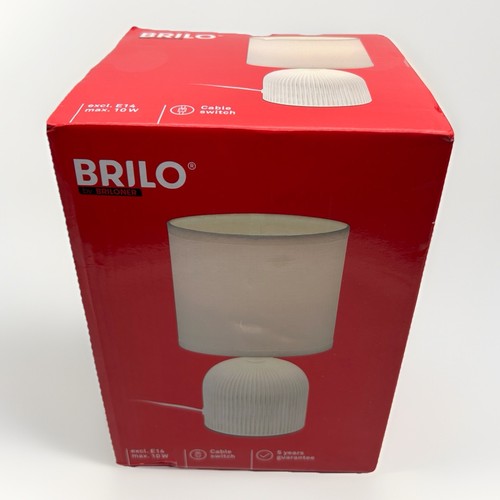 Brilo tischleuchte ino - ino, weiß