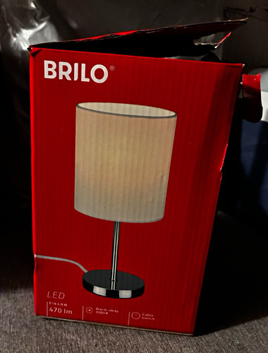 Brilo led tischlampe e14 - e14, 4,9w