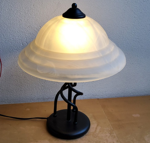 Vintage tischlampe honsel - tischlampe,