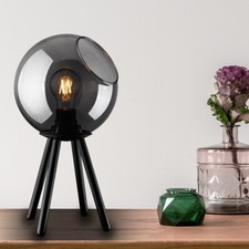 Glas Tisch Lampe Leuchte T178