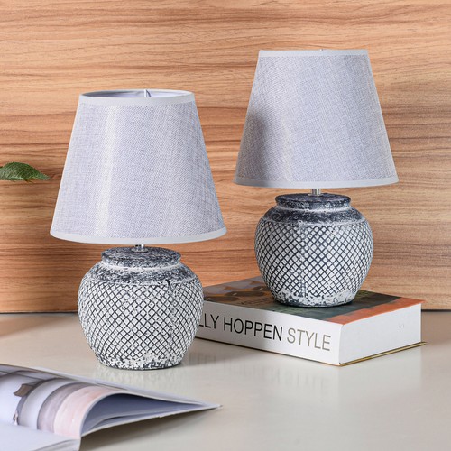 Shabby chic nachttischlampe - shabby,