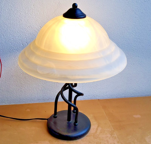 Vintage tischlampe honsel - vintage,